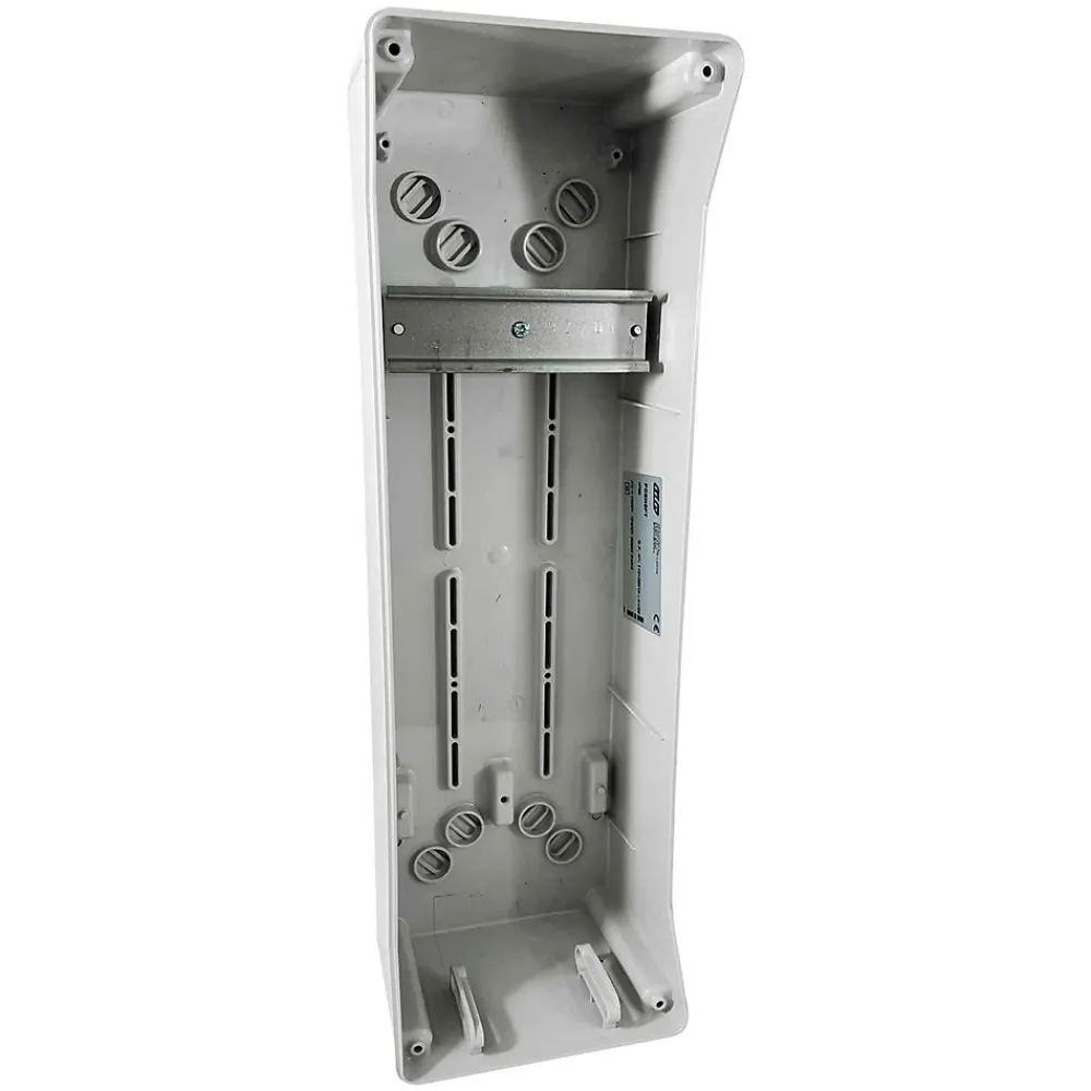 Ide Pcsn6pt - Coffret Pour Prise étanche Ip65 - Prédécoupage 2 Prises - 1 Rangée De 6 Modules - Star