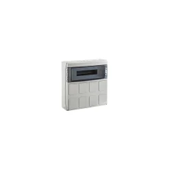 Ide Tableau Électrique Pré-Équipé-Pcsn18pt - Coffret Pour Prise étanche Ip65 - Prédécoupage 8 Prises - 1 Rangée De 18 Modules - Star