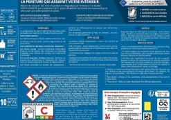 V33 Peinture anti-humidité assainissante intérieur blanc mat L