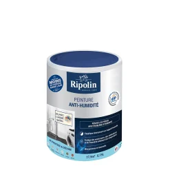Ripolin Etanchéité Du Mur Intérieur-Peinture anti-humidité intérieur satin blanc cassé 0,75L