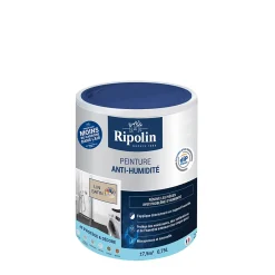 Ripolin Etanchéité Du Mur Intérieur-Peinture anti-humidité intérieur satin lin 0,75L