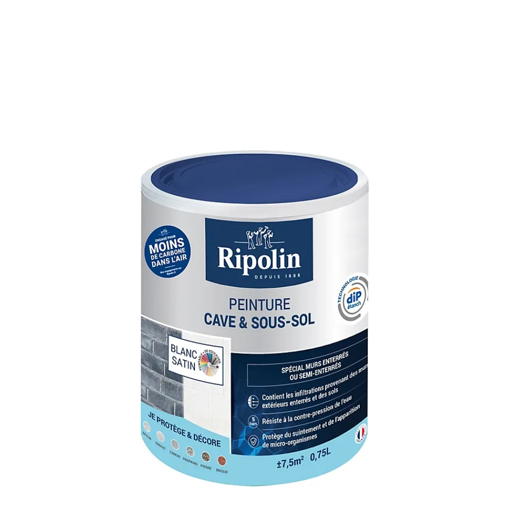 Ripolin Peinture cave & sous-sol intérieur satin L