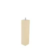 Bar plus Pied De Meuble-Pied de lit carré en hêtre texture bois H. 25 x L. 5,5 cm