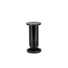 Bar plus Pied de lit réglable en aluminium noir H. 12 / 13,5 x L. 5,8 cm