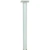 Diall Pied De Meuble-Pied de meuble H. 100 mm x ø 30 mm blanc