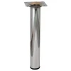 Diall Pied De Meuble-Pied de meuble H. 200 mm x ø 30 mm chromé