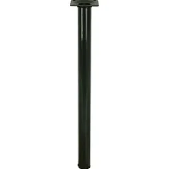 Diall Pied De Meuble-Pied de meuble H. 150 mm x ø 30 mm noir