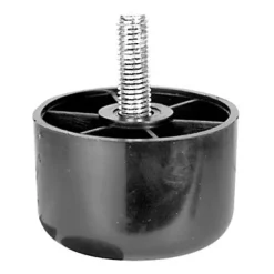 Diall Pied de meuble plastique H. 38 mm x ø 60 mm
