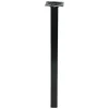 Diall Pied De Meuble-Pied de table 25 x 25 x H. 800 mm noir