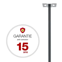 Renz Pied De Boîte Aux Lettres-Pied elliptique Gris anthracite mat RAL 7016M