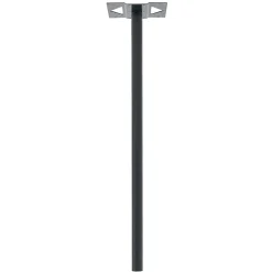Renz Pied elliptique Noir Sablé RAL 2100 MS