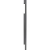 Renz Pied latéral à sceller Gris anthracite mat sablé REN 0206MS