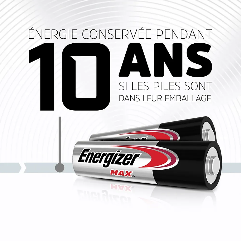 Energizer Pile Aa|Pile Alcaline-Pile AA LR6 Max vendue par 16 pièces