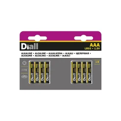 Diall Pile Aaa|Pile Lr03-Pile alcaline AAA (LR03) , lot de 8