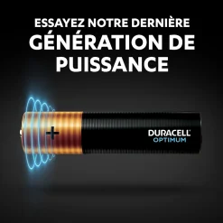 Duracell Pile alcaline AAA (LR03) Optimum, lot de 8