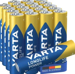 Varta Pile alcaline AAA (LR03) Long-life Power, lot de 2
