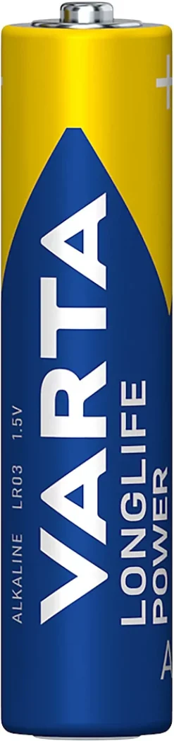 Varta Pile alcaline AAA (LR03) Long-life Power, lot de 2