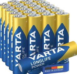 Varta Pile Aaa|Pile Lr03-Pile alcaline AAA (LR03) Long-life Power, lot de 24
