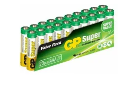 GP Pile Aaa|Pile Lr03-Pile alcaline AAA / LR3 - 1.5V (pack de 20)