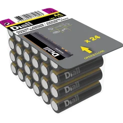 Diall Pile alcaline AA (LR6) , lot de 24
