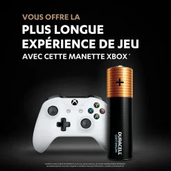 Duracell Pile alcaline AA (LR6) Optimum, lot de 6
