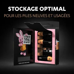 Duracell Pile alcaline AA (LR6) Optimum, lot de 10