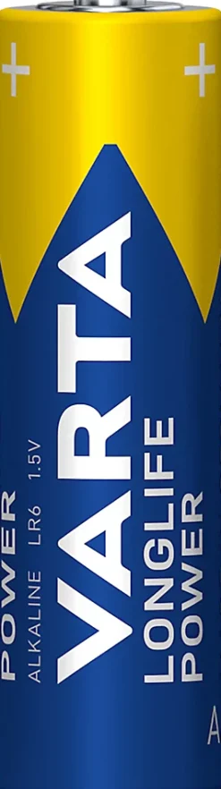 Varta Pile Aa|Pile Lr6-Pile alcaline AA (LR6) Long-life Power, lot de 4