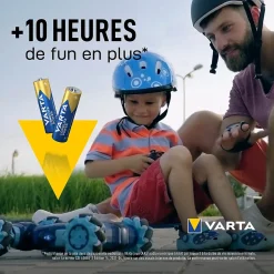 Varta Pile alcaline AA (LR6) Long-life Power, lot de 20