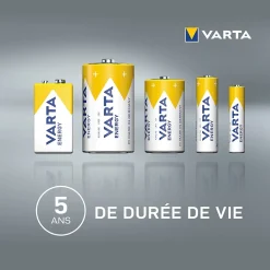 Varta Pile alcaline AA (LR6) , lot de 24
