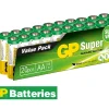 GP Pile alcaline AA / LR6 - 1.5V (pack de 20)