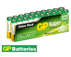 GP Pile Aa|Pile Lr6-Pile alcaline AA / LR6 - 1.5V (pack de 2)