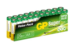 GP Pile Aa|Pile Lr6-Pile alcaline AA / LR6 - 1.5V (pack de 2)