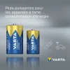Varta Pile C-Pile alcaline C (LR14) Long-life Max Power C, lot de 2