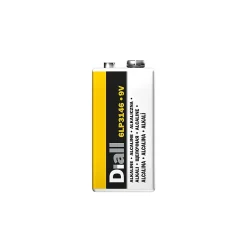 Diall Pile alcaline PP3 (6LR51) , lot de 1