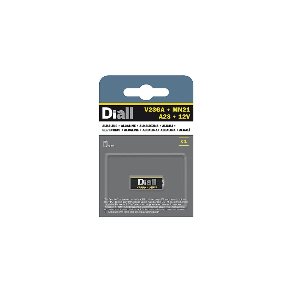 Diall Pile Alcaline-1 Pile alcaline 12V MN21 V23GA