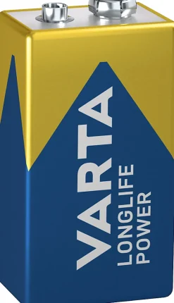 Varta Pile Alcaline-Pile alcaline 9V (PP3) Long-life Power