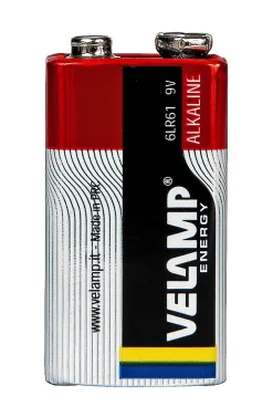 Velamp Pile alcaline 9V type 6LR61 (transistor)