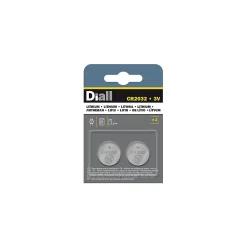 Diall Pile au lithium CR2032 , lot de 2