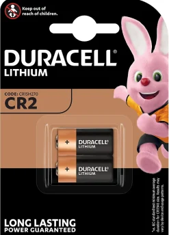 Duracell Pile au lithium CR2 , lot de 2