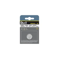 Diall Pile au lithium CR2016 3V , lot de 1