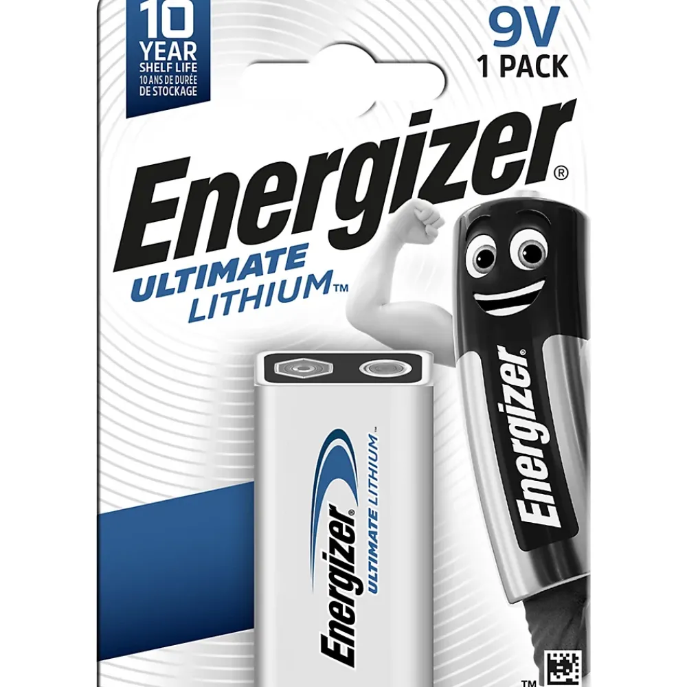 Energizer Pile Lithium bleue 6LR61 9V