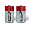 Velamp Pile Aa-Pile pour lampe de poche alcaline, LR20 D, 1,5V. 2 pièces