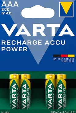 Varta Pile Aaa|Pile Rechargeable-Pile rechargeable Ni-MH AAA (LR03) , lot de 4