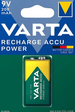 Varta Pile Rechargeable-Pile rechargeable Ni-MH 9V (PP3)