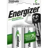 Energizer Pile rechargeable Power Plus HR14 2500 mAh, pack de 2