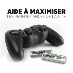 Energizer 4 Piles AA LR6 rechargeables accu Power Plus
