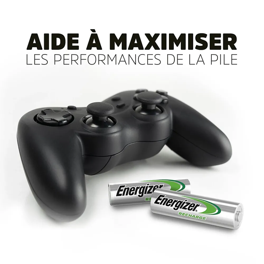 Energizer 4 Piles AA LR6 rechargeables accu Power Plus