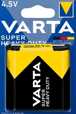 Varta Pile Saline-Pile saline 3R12P 4.5V - 2Ah non rechargeable Superlife, lot de 1