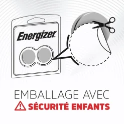 Energizer 4 Piles bouton au lithium 2025 3V