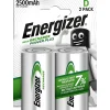 Energizer Pile Alcaline-Piles rechargeables D 2.5Ah NiMH 1.2V